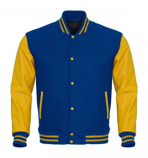 Leather Sleeves Varsity Jackets